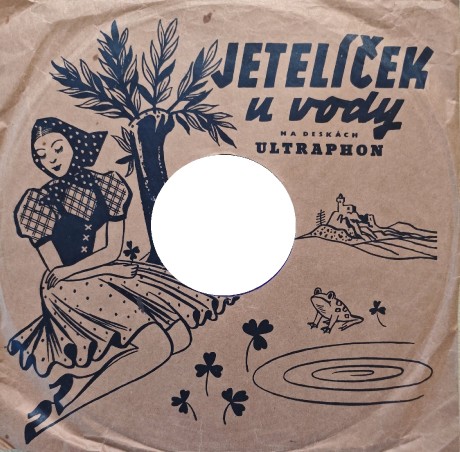 Ultraphon - obal Jetelíček u vody z roku 1940