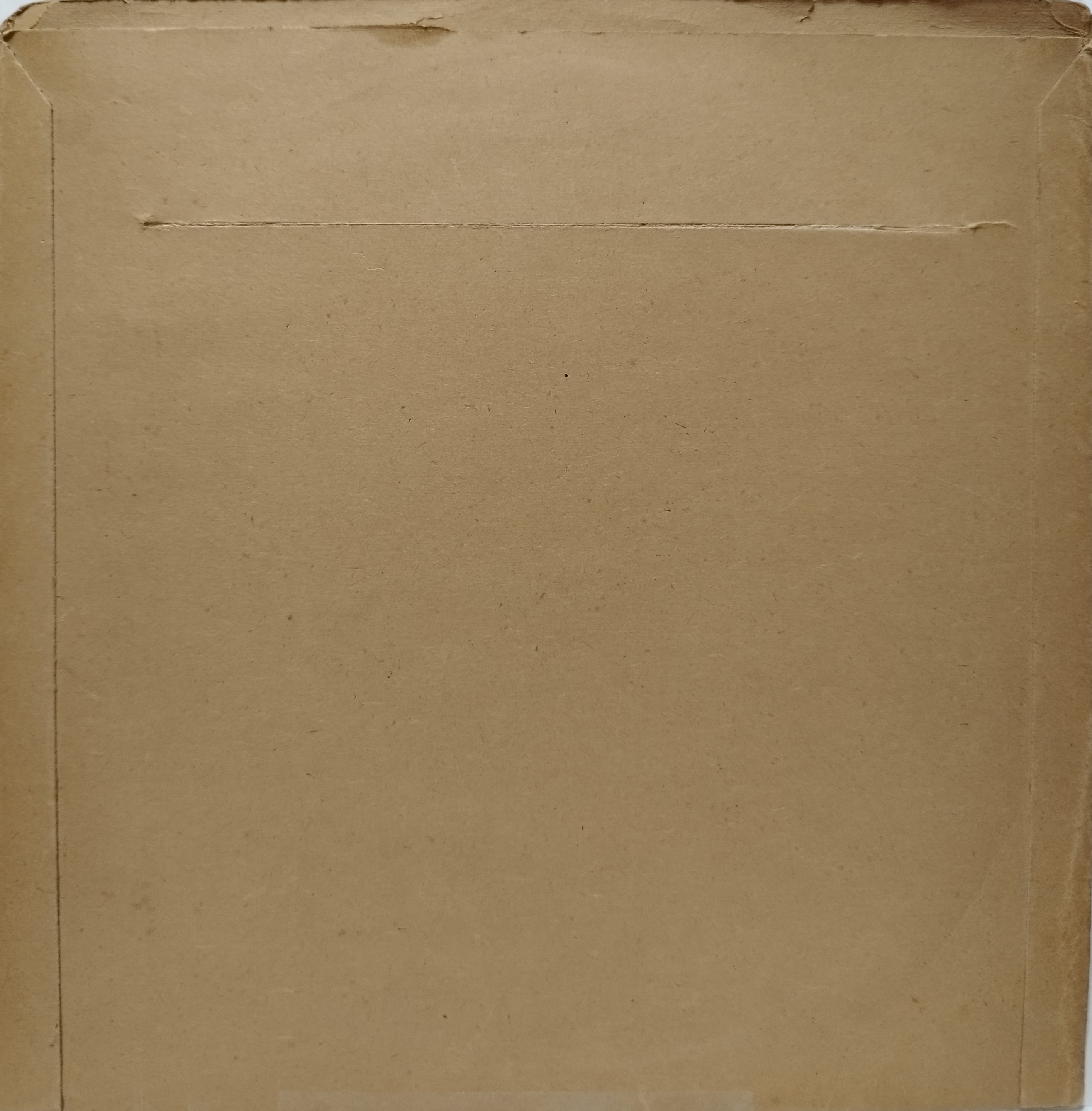 His Master's Voice - obal predajcu Musikhaus HUG @ Co. Basel v Bazilej, druhá strana