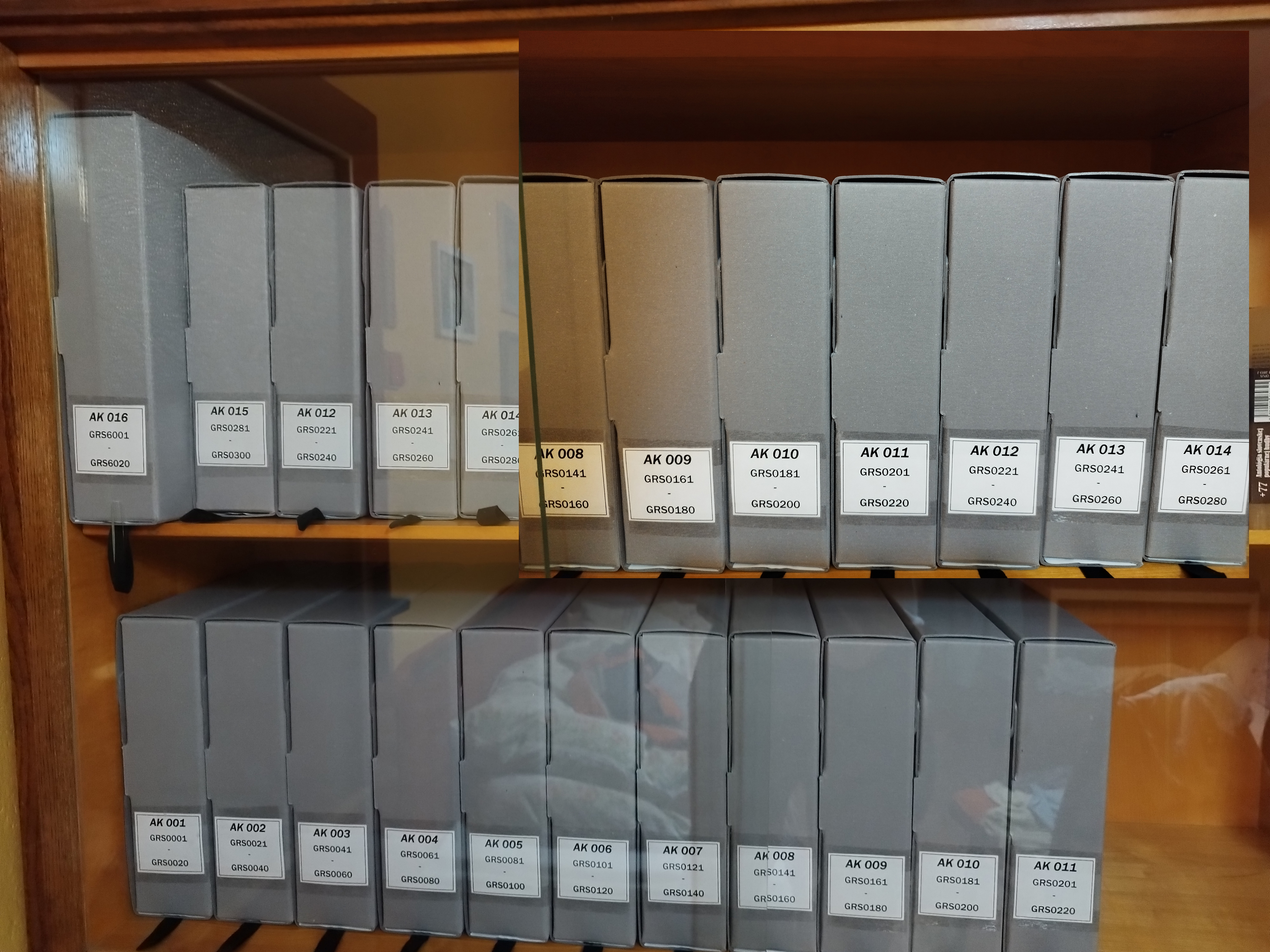 Uskladnenie platní v SIOZZZ v archívnych krabiciach