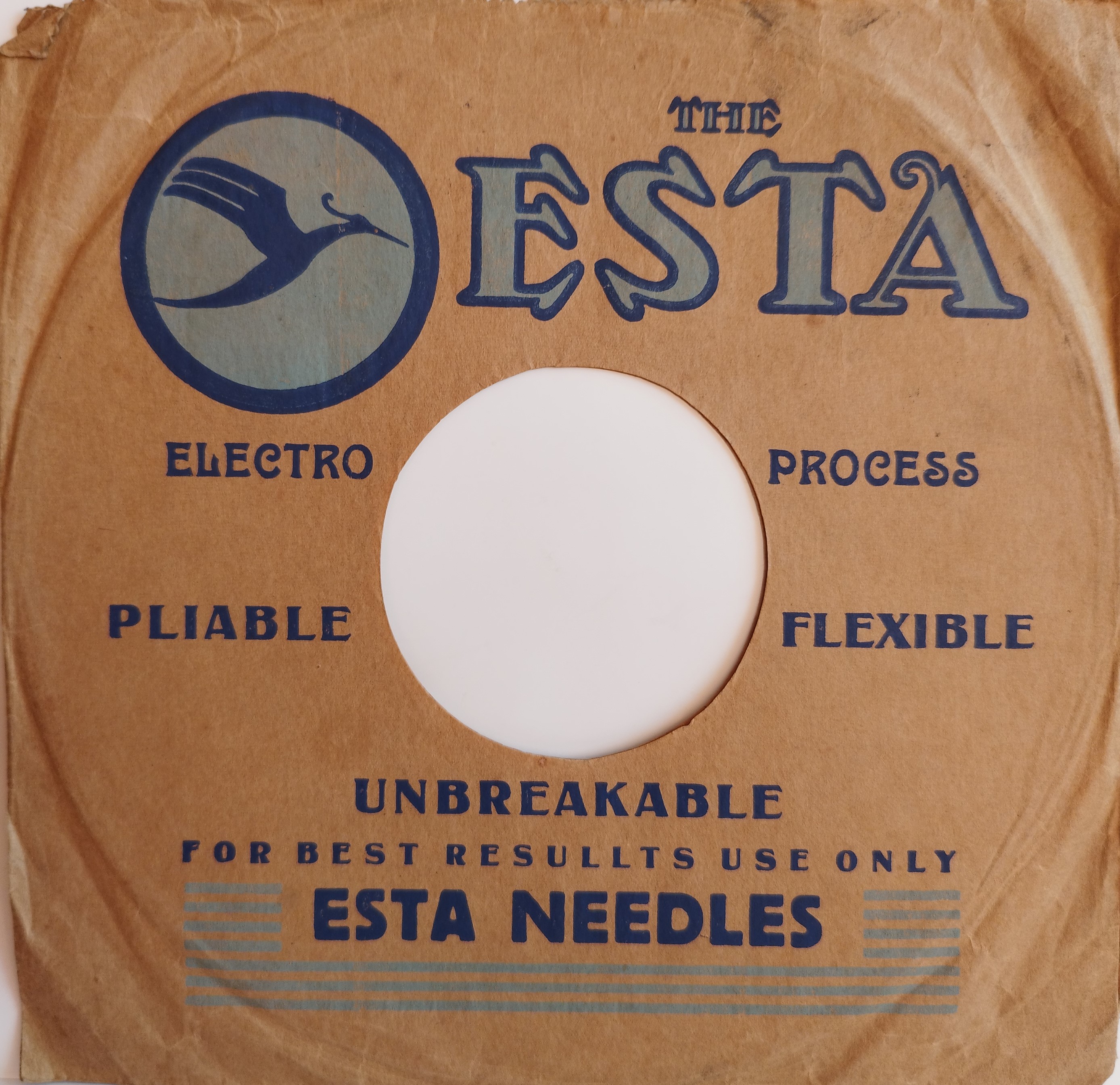Esta Flexible - obal exportný z roku 1930