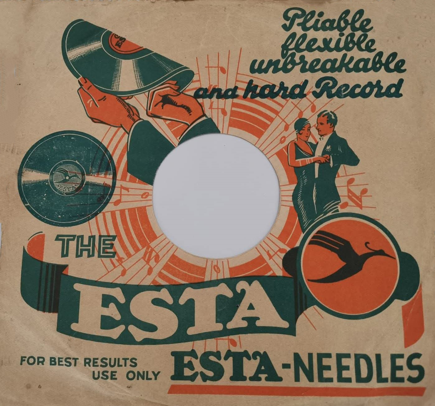 Esta Flexible - obal exportný z roku 1930 II