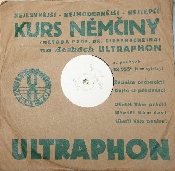 Ultraphon - obal Kurs nemčiny