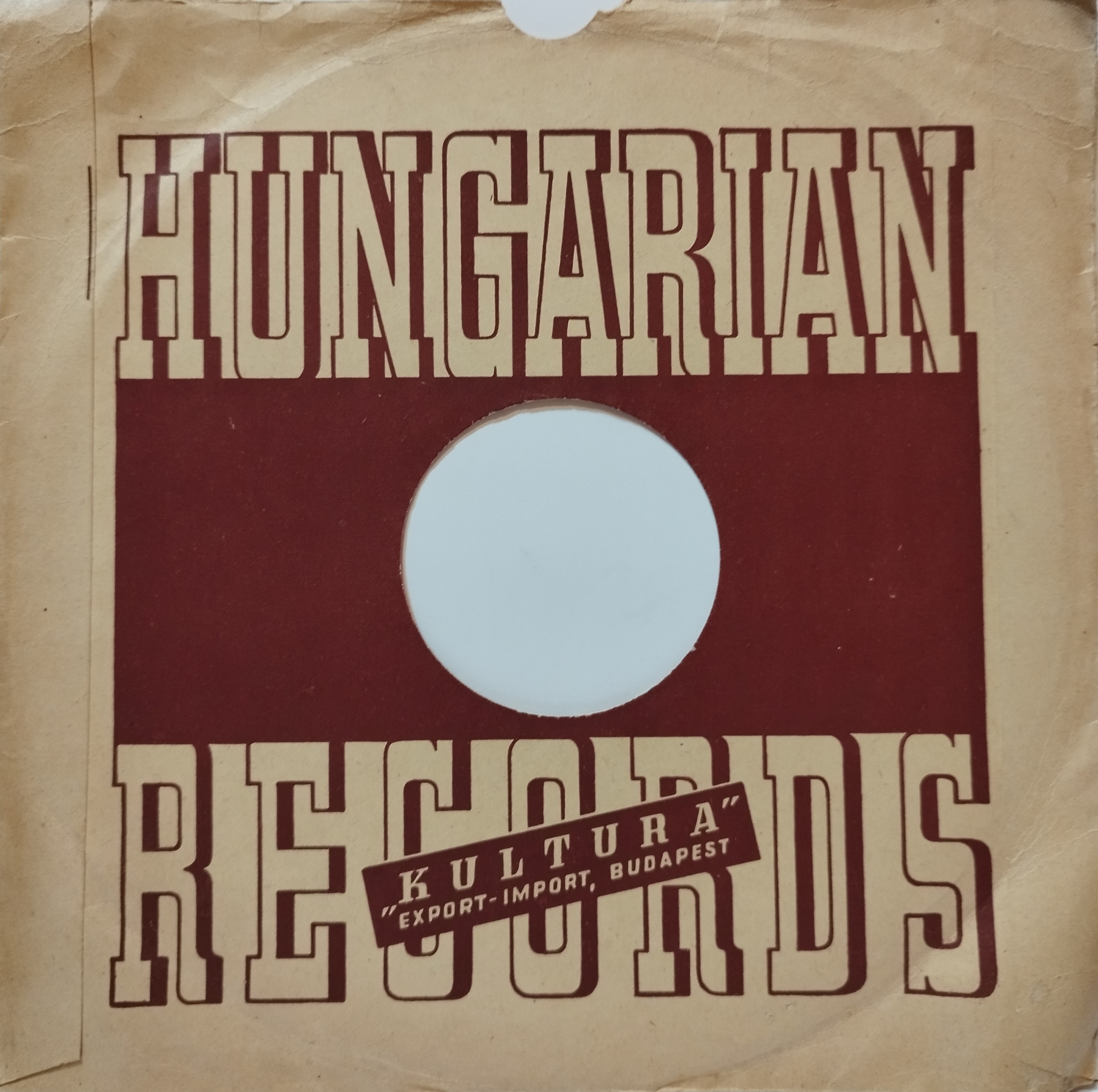 Kultura - Hungarian Records - obal, druhá strana