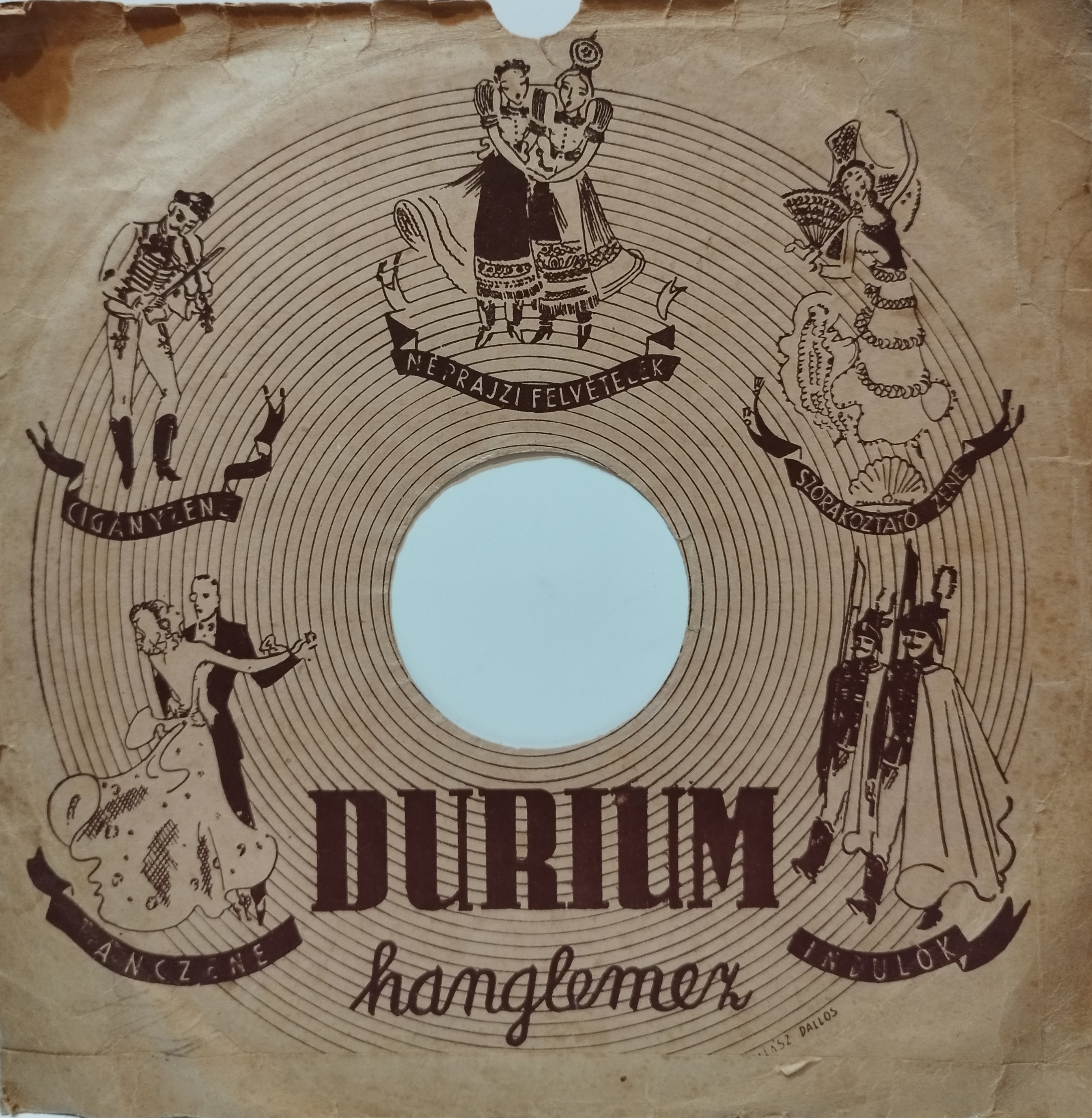 Patria / Durium  - obal 