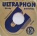 Ultraphon - obal "desky, gramofony / Československý výrobek" z cca 1932-39, modré prevedenie