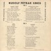 Marína Records - obal k platni MRS-003 z roku 1950, druhá strana