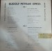 Marína Records - obal k platni MRS-004 z roku 1950, druhá strana